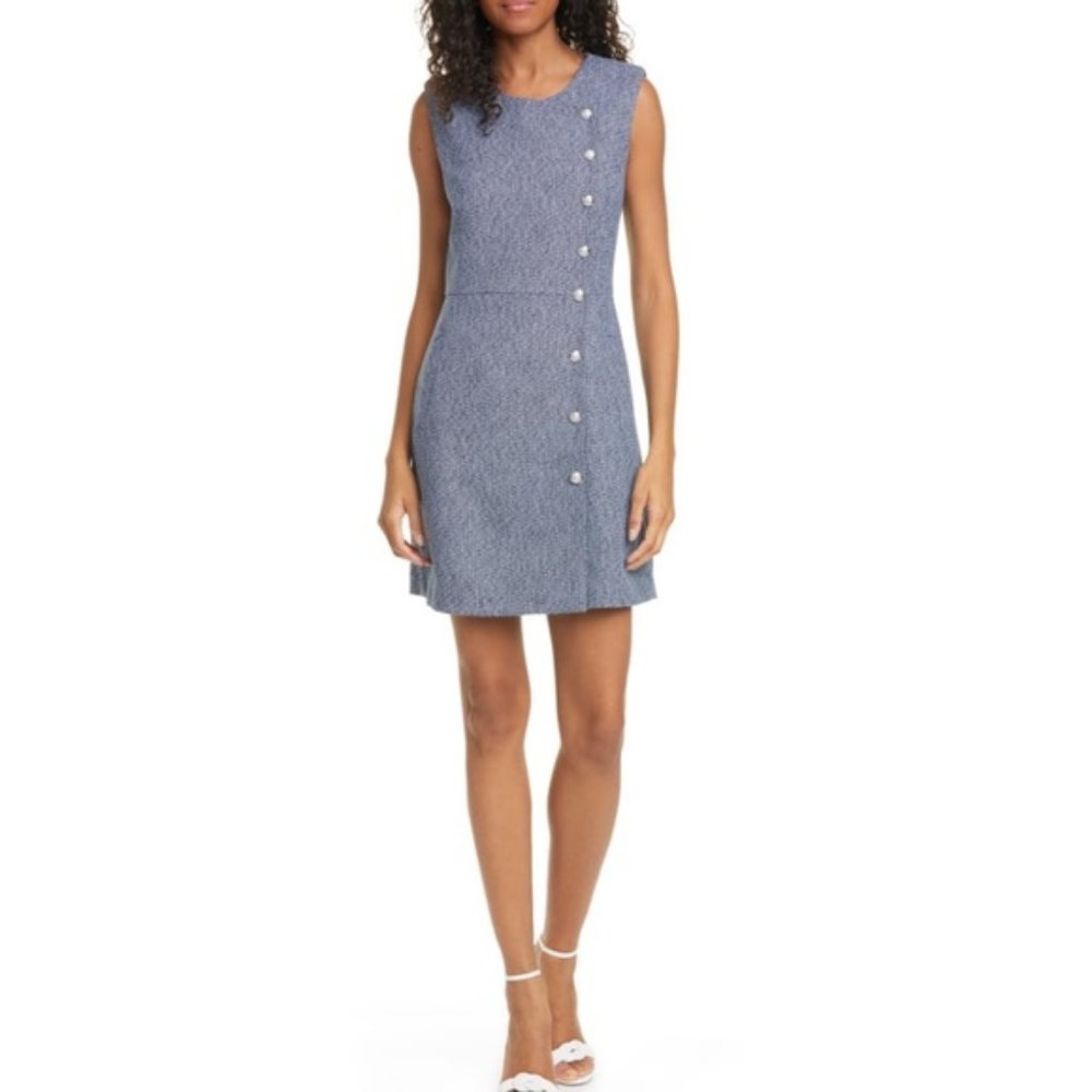 NWT VERONICA BEARD Cutler Tweed Minidress size 10